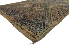 Vintage Beni MGuild Moroccan Rug by Berber Tribes of Morocco