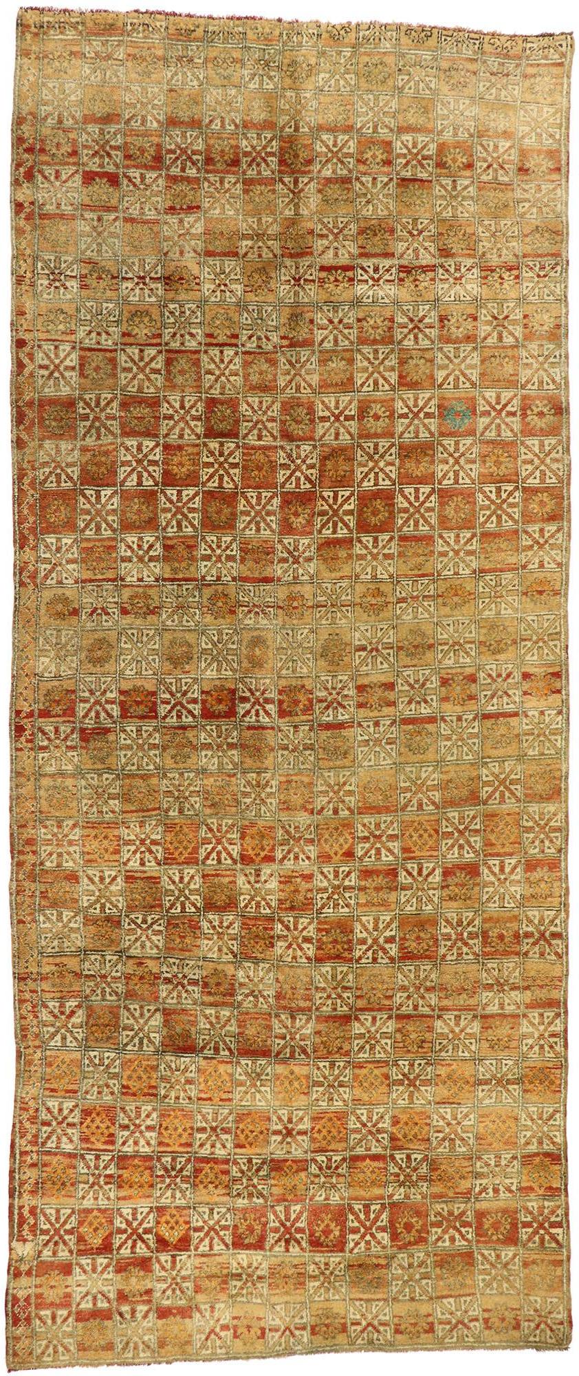 Vintage Beni MGuild Moroccan Rug