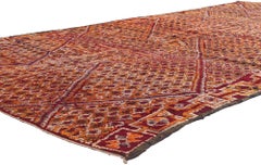 Vintage Beni MGuild Moroccan Rug, Irresistibly Chic Meets Sophisticated Boho