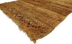 Vintage Beni MGuild Moroccan Rug, Organic Modern Meets Spicy Global Style