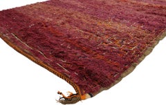 Vintage Beni M'Guild Moroccan Rug with Modern Bohemian Tribal Style