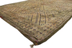 Vintage Beni M'Guild Zayane Moroccan Rug with Bohemian Style