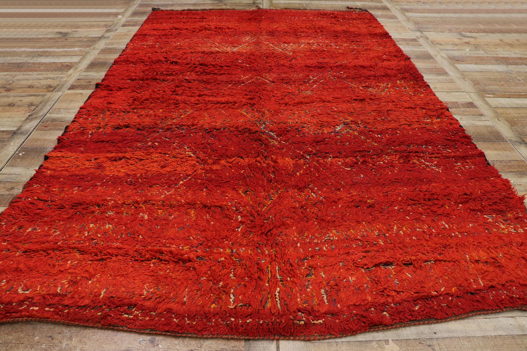 Marokkanischer Beni M'Guild Zayane-Teppich im Stammesstil (Wolle) im Angebot