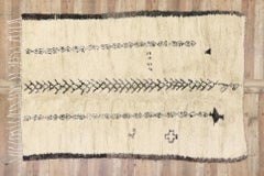 Vintage Beni Ourain Moroccan Rug