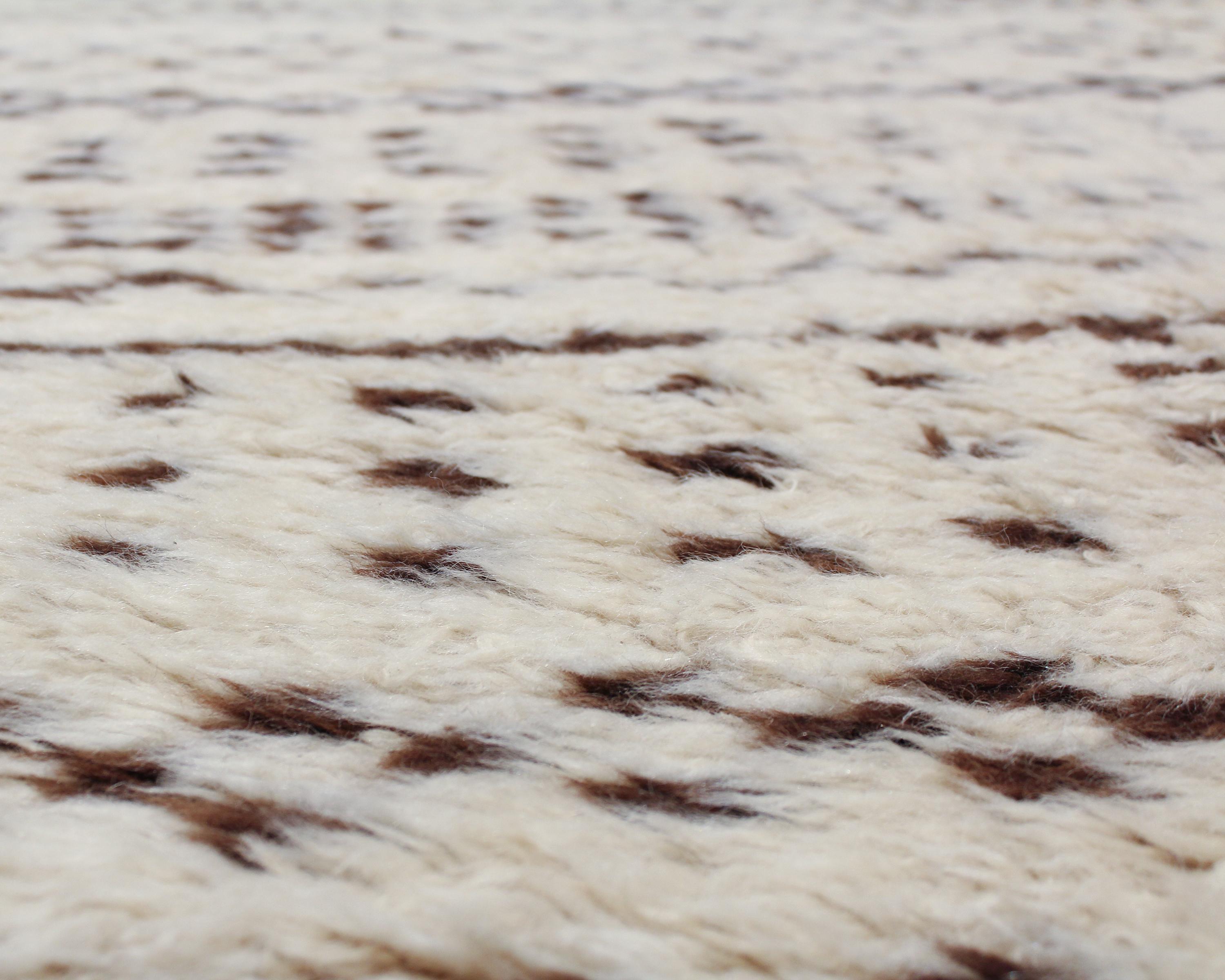 Tribal Vintage Beni Ourain Moroccan Rug For Sale