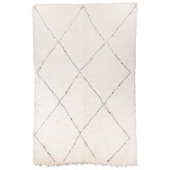 Vintage Beni Ourain Rug Hand Picked from Morocco