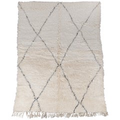 Vintage Beni Ourain Rug Hand Picked from Morocco