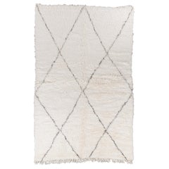 Vintage Beni Ourain Rug Hand Picked from Morocco