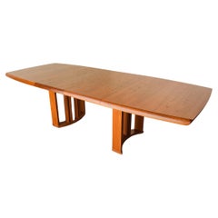 Vintage Benny Linden Expanding Teak Dining Table 1970s