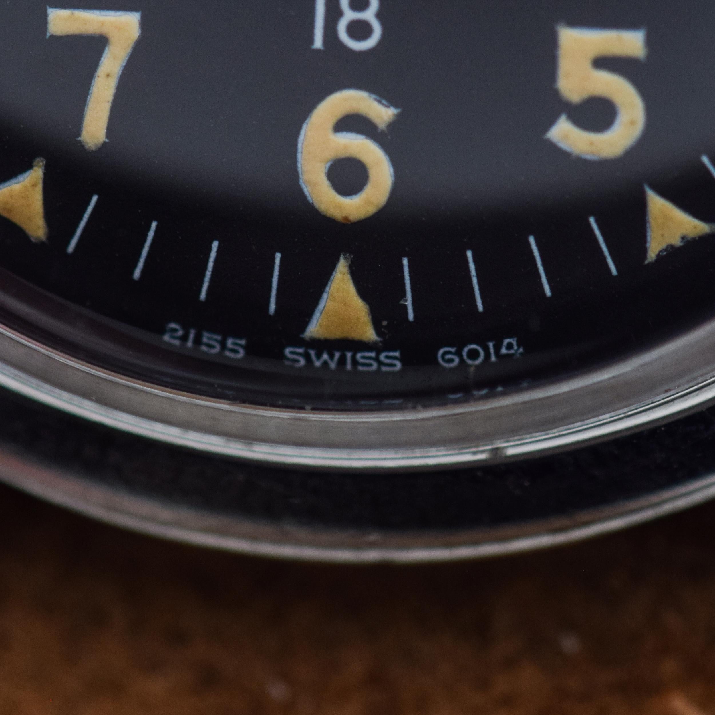 Vintage Benrus Bullitt Reference 3061 Stainless Steel Watch, 1960s 4