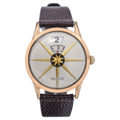 Vintage Benrus Dial-O-Rama Jump Hour Hand Wind Men's Watch