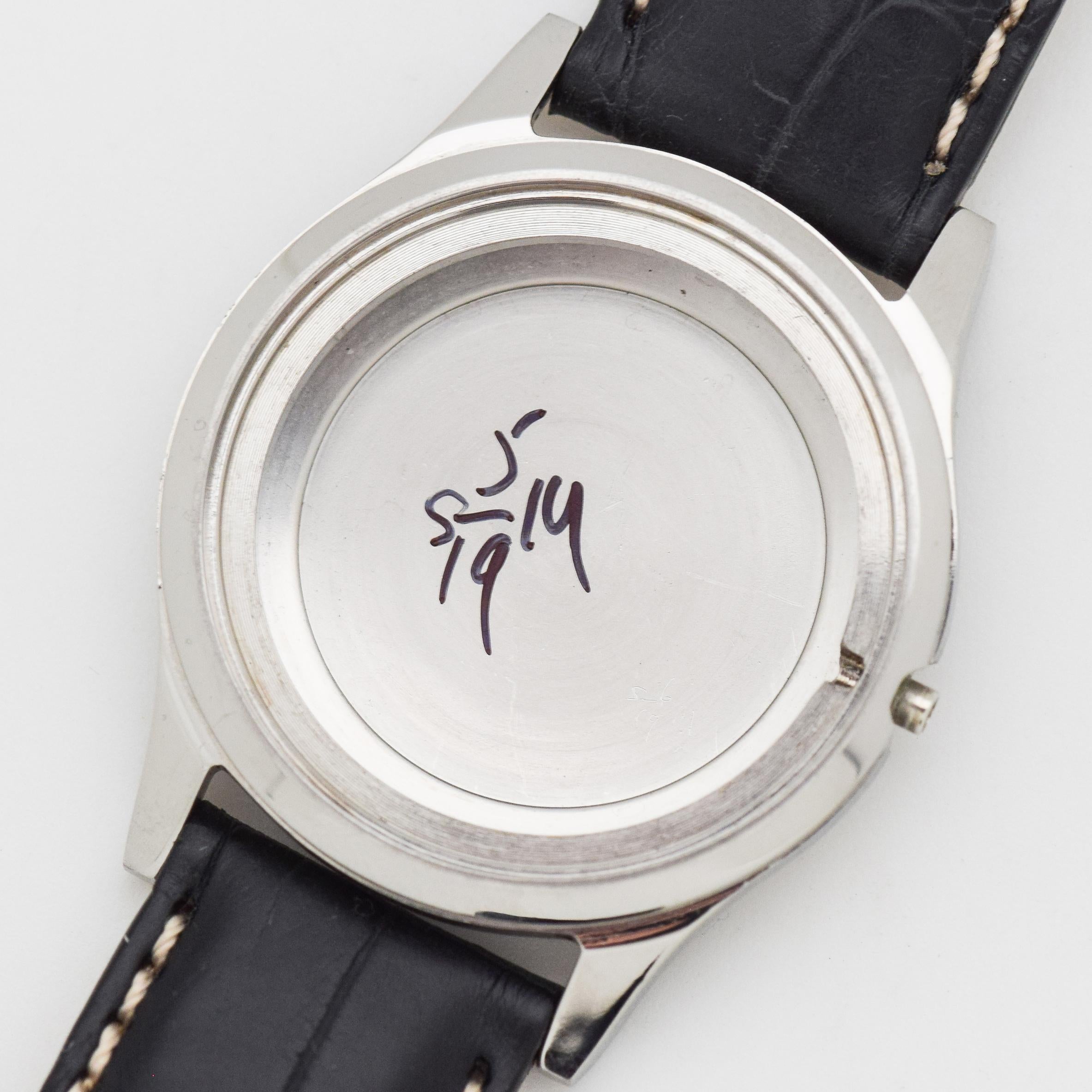 Vintage Benrus Stainless Steel Watch, 1960s 1