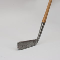 Vintage Bent Neck Putter, Pixie By Haskins Of Hoylake