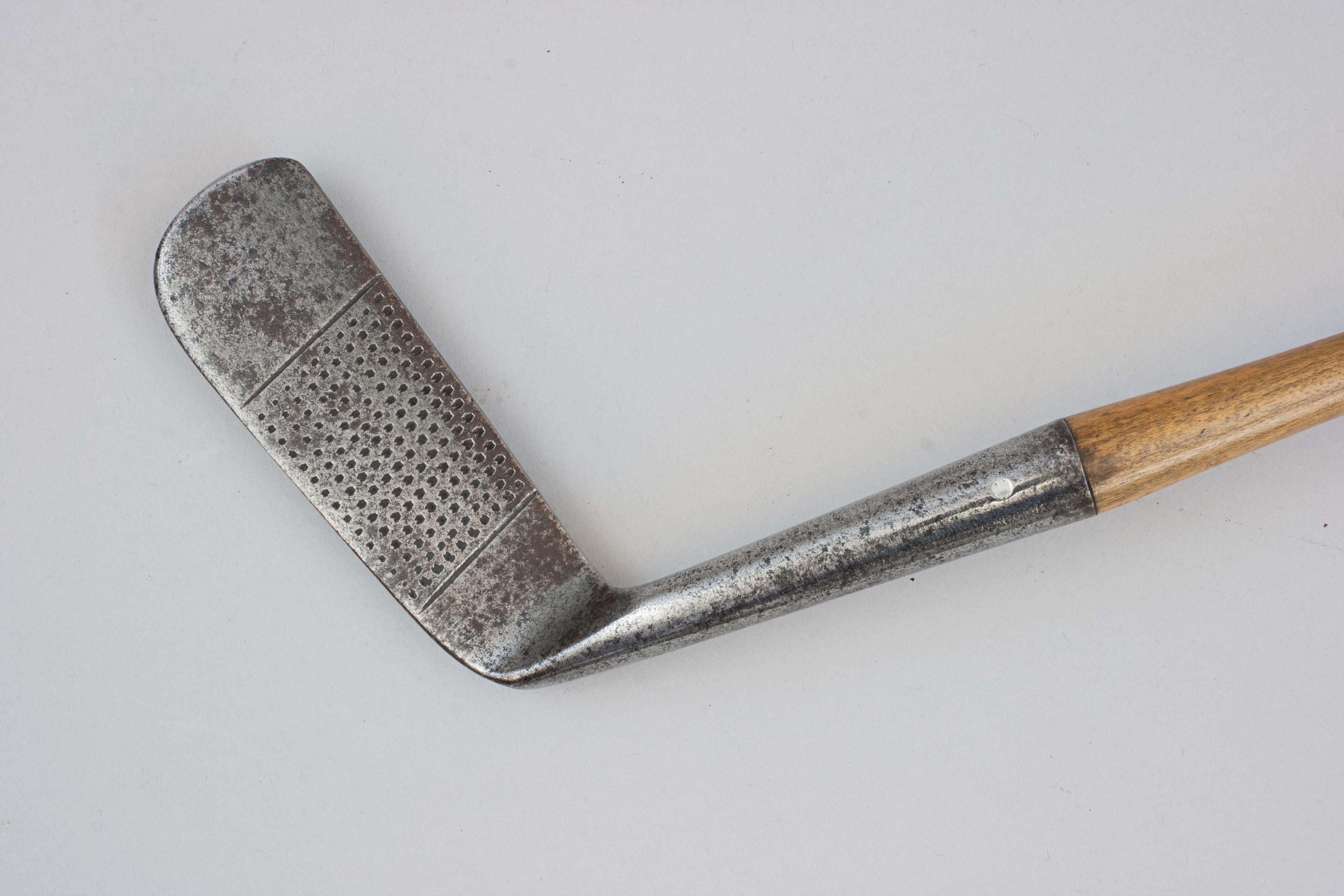 Iron Vintage Bent Neck Putter, Pixie By Haskins Of Hoylake
