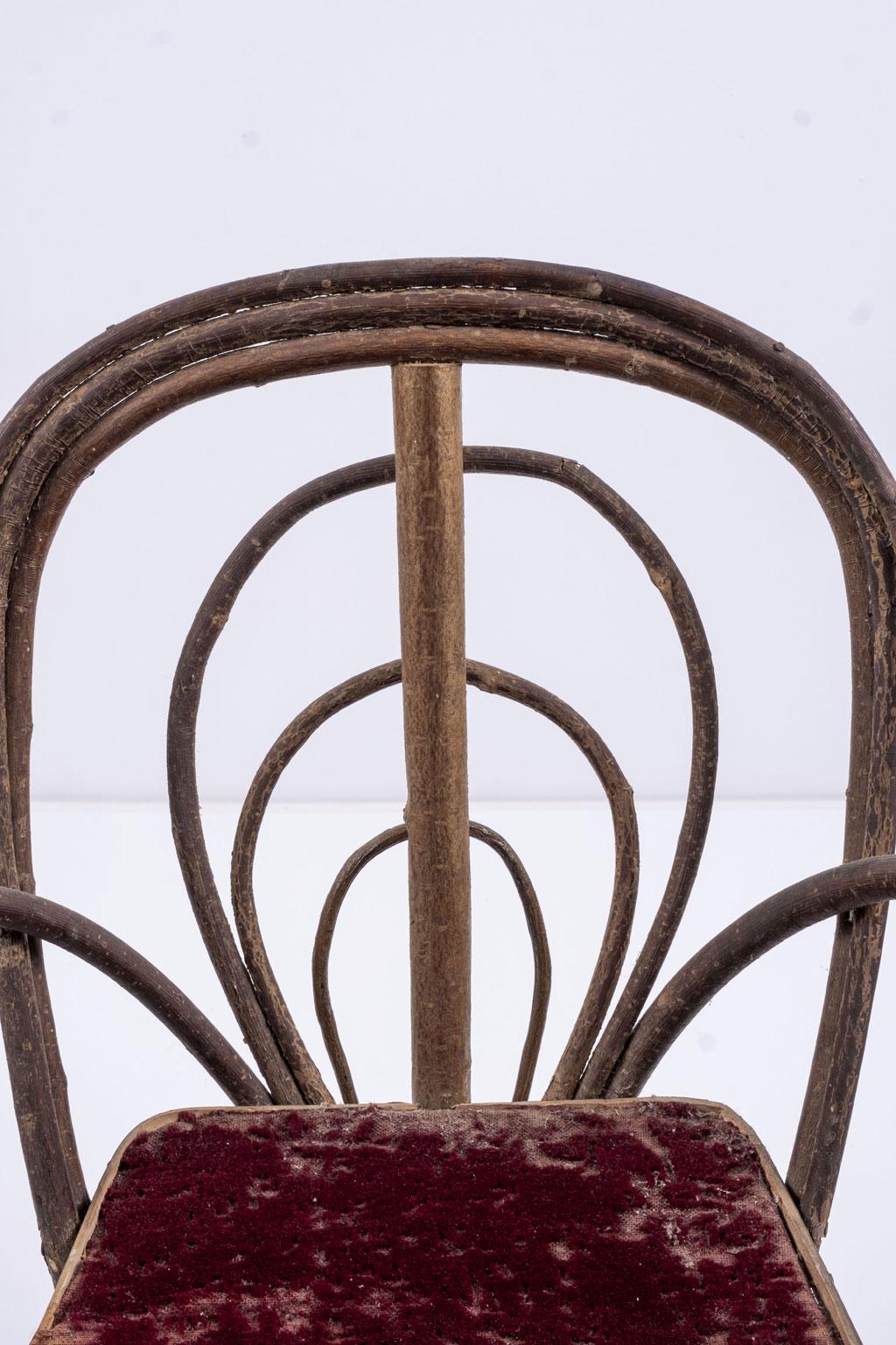 American Vintage Petite Bent-Willow Chair