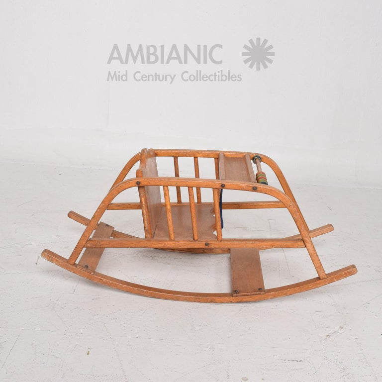 Vintage Bentwood Child Rocker Happy Land Playthings 1950s Delphos Usa For Sale At 1stdibs Vintage Bentwood Child Rocker Happy Land Playthings 1950s Delphos Usa For Sale At 1stdibs