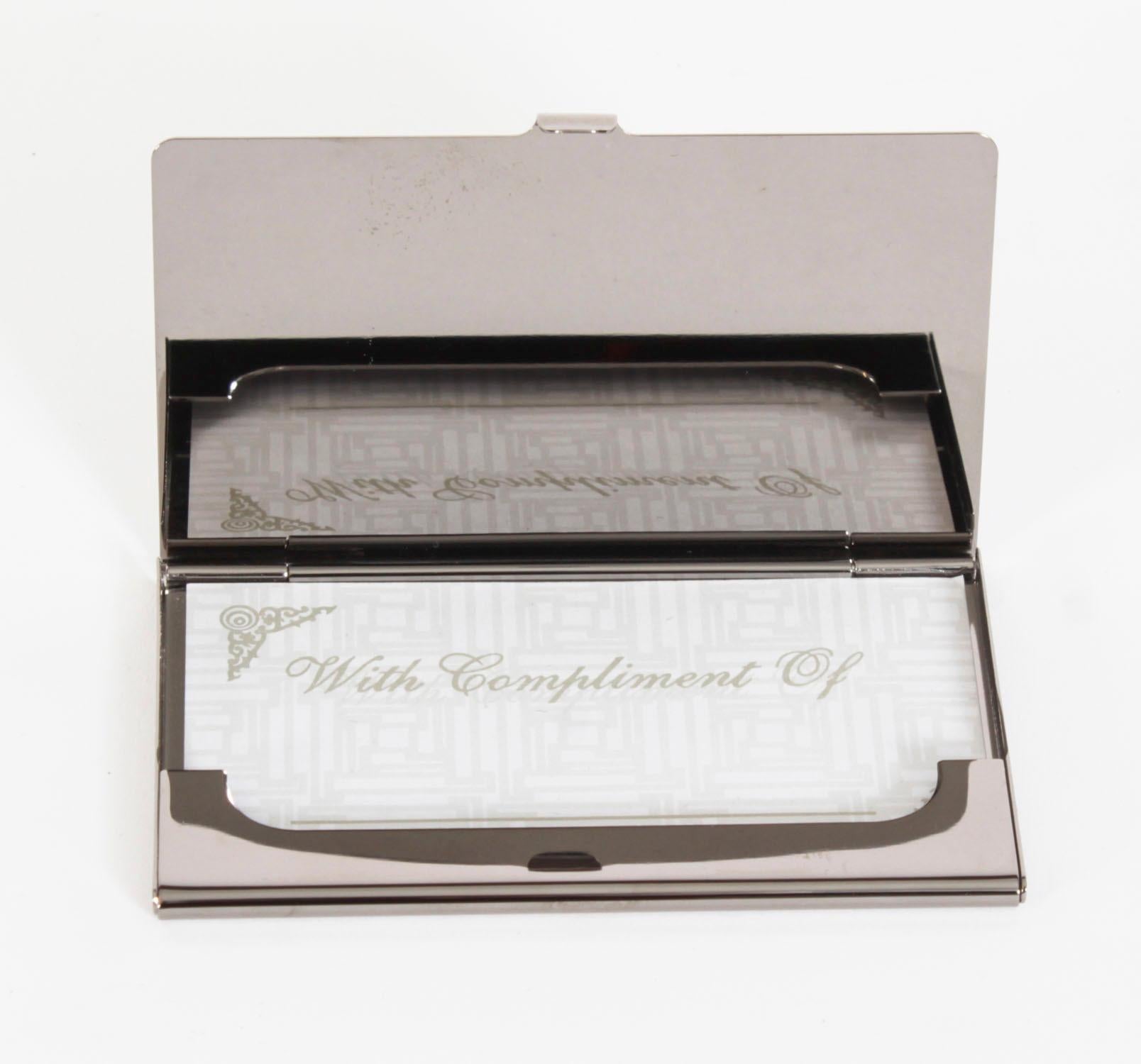 Set da scrivania Bentleys d'epoca con orologio Fine XX secolo in vendita 3