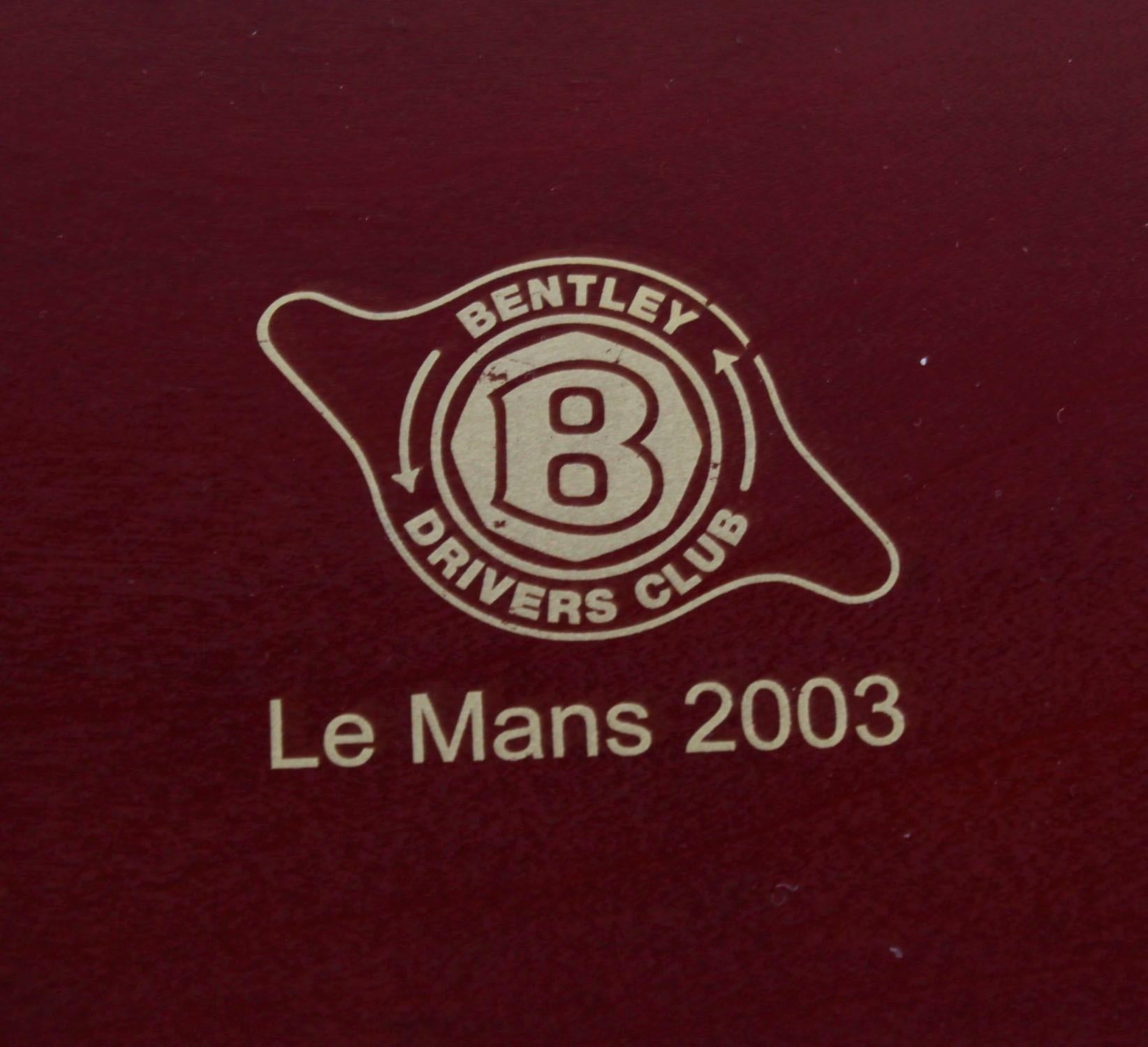 Juego de bar Vintage Bentley Le Mans 2003 Finales del siglo XX en Bueno estado para la venta en London, GB
