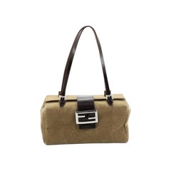 Vintage Bento Box Bag Corduroy Small