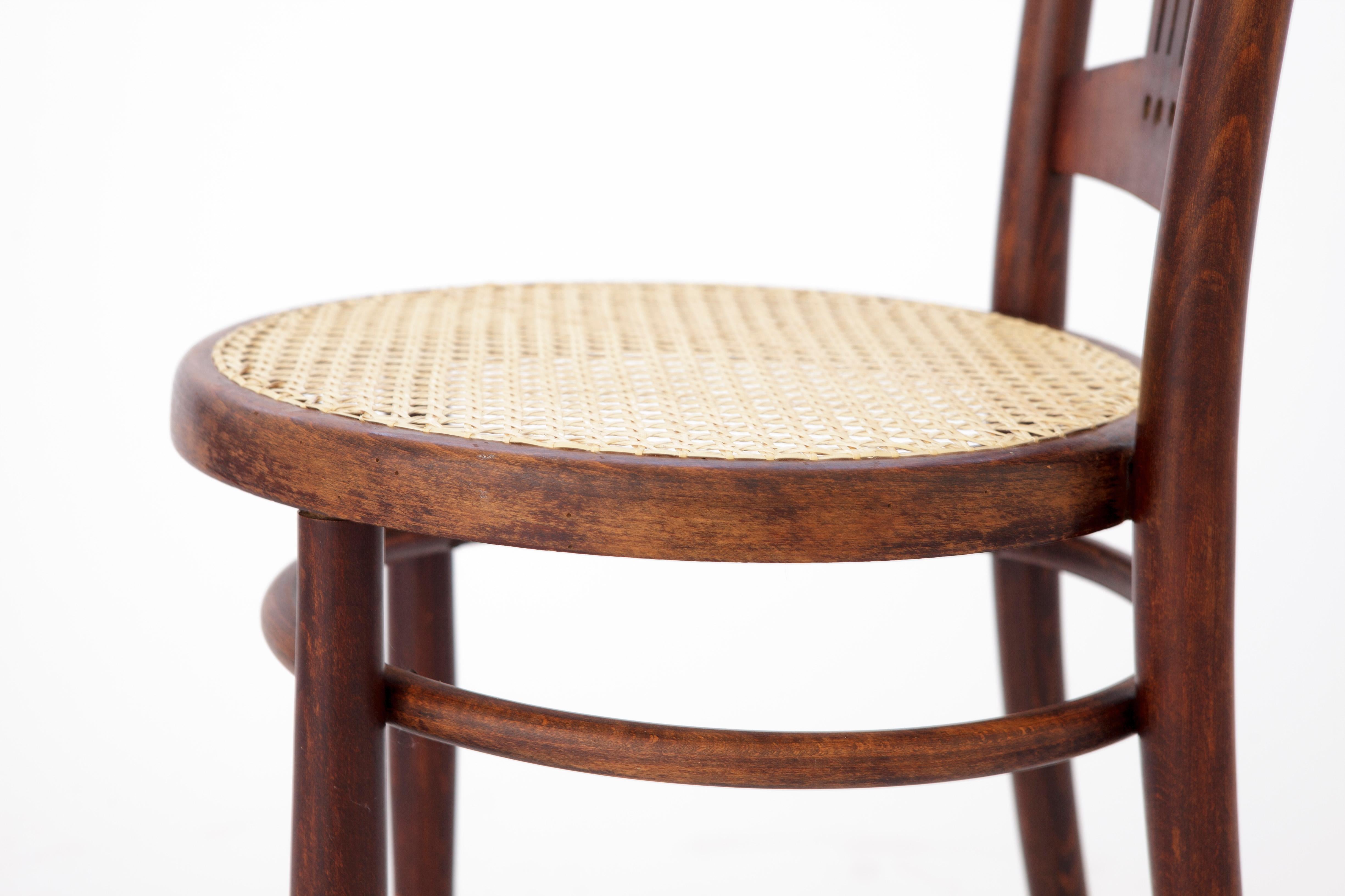Vintage Bentwood Desk Chair, 1930s-1950s, Mundus, Austria In Good Condition For Sale In Hannover, DE