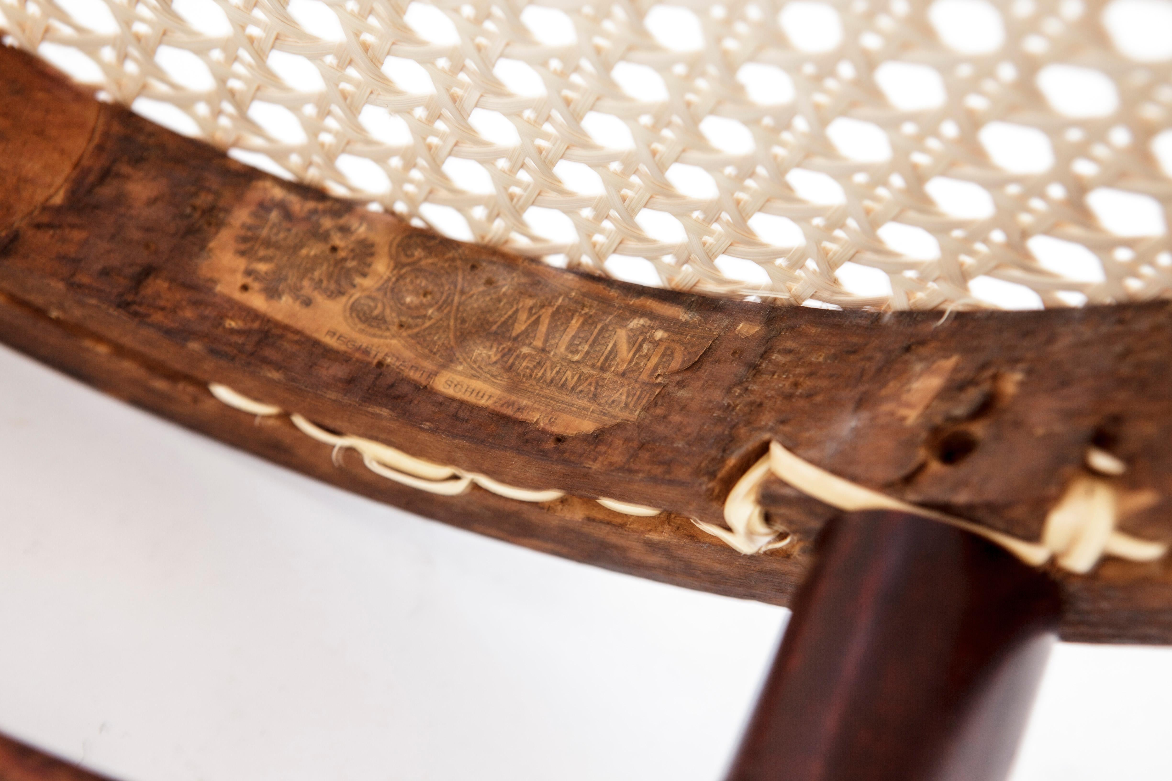 Vintage Bentwood Desk Chair, 1930s-1950s, Mundus, Austria For Sale 1