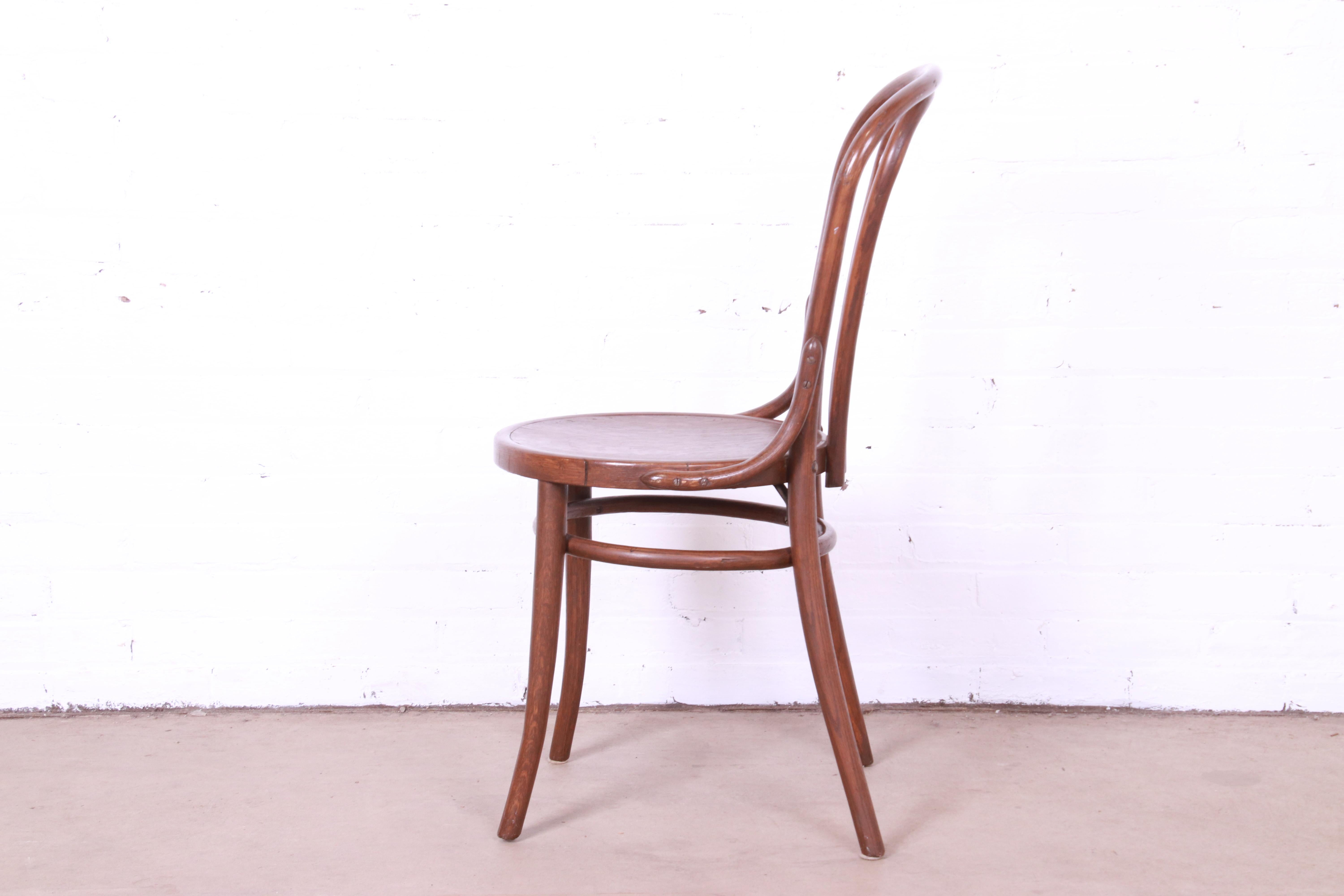 Vintage Bentwood Desk Chair or Side Chair Attributed to Thonet 3