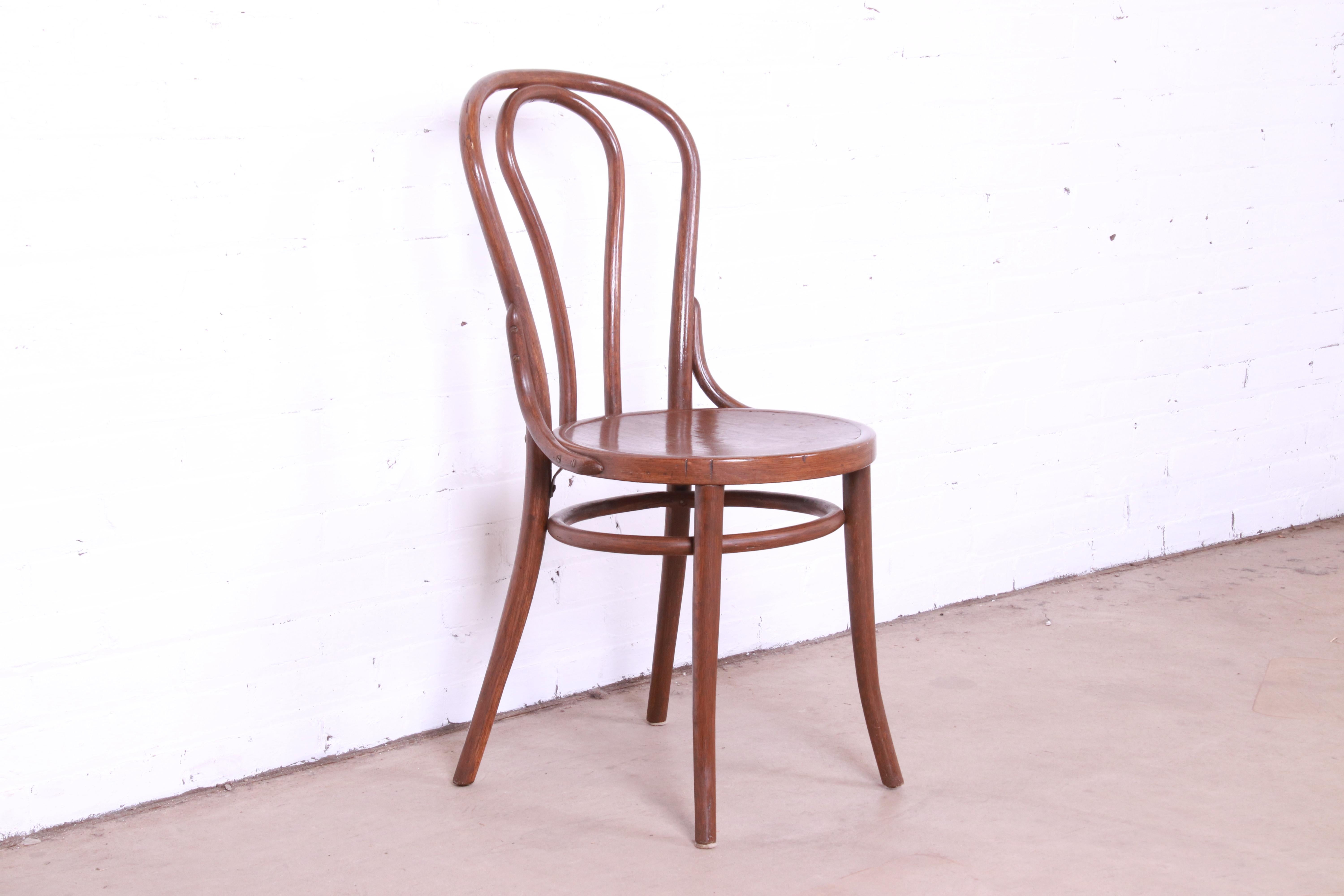 20th Century Vintage Bentwood Desk Chair or Side Chair Attributed to Thonet