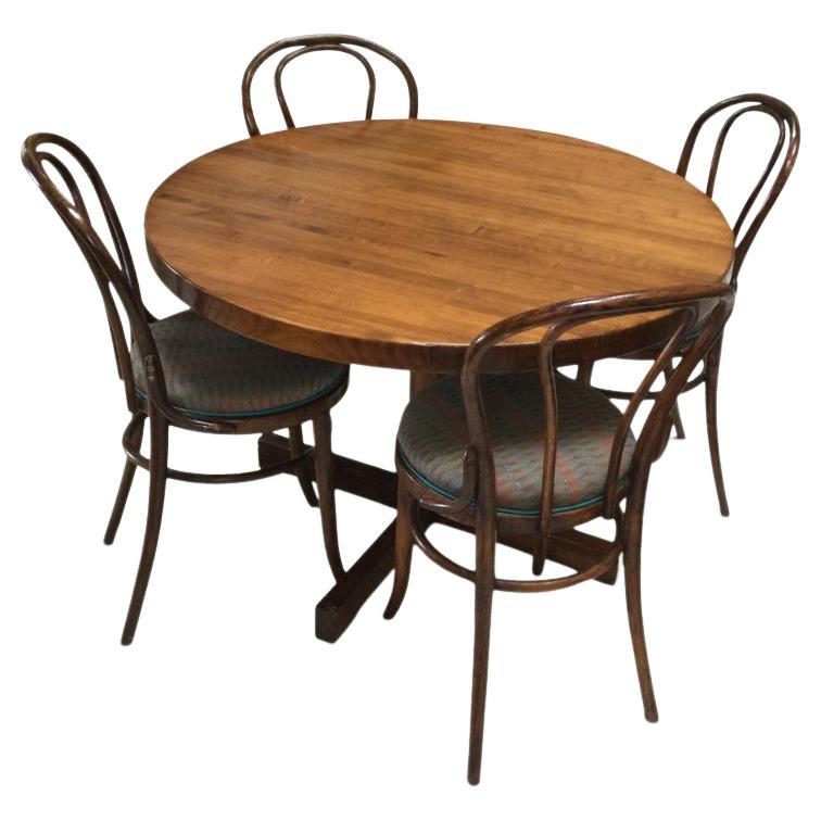 Playful Modern Cafe Table and Chairs Set at 1stDibs