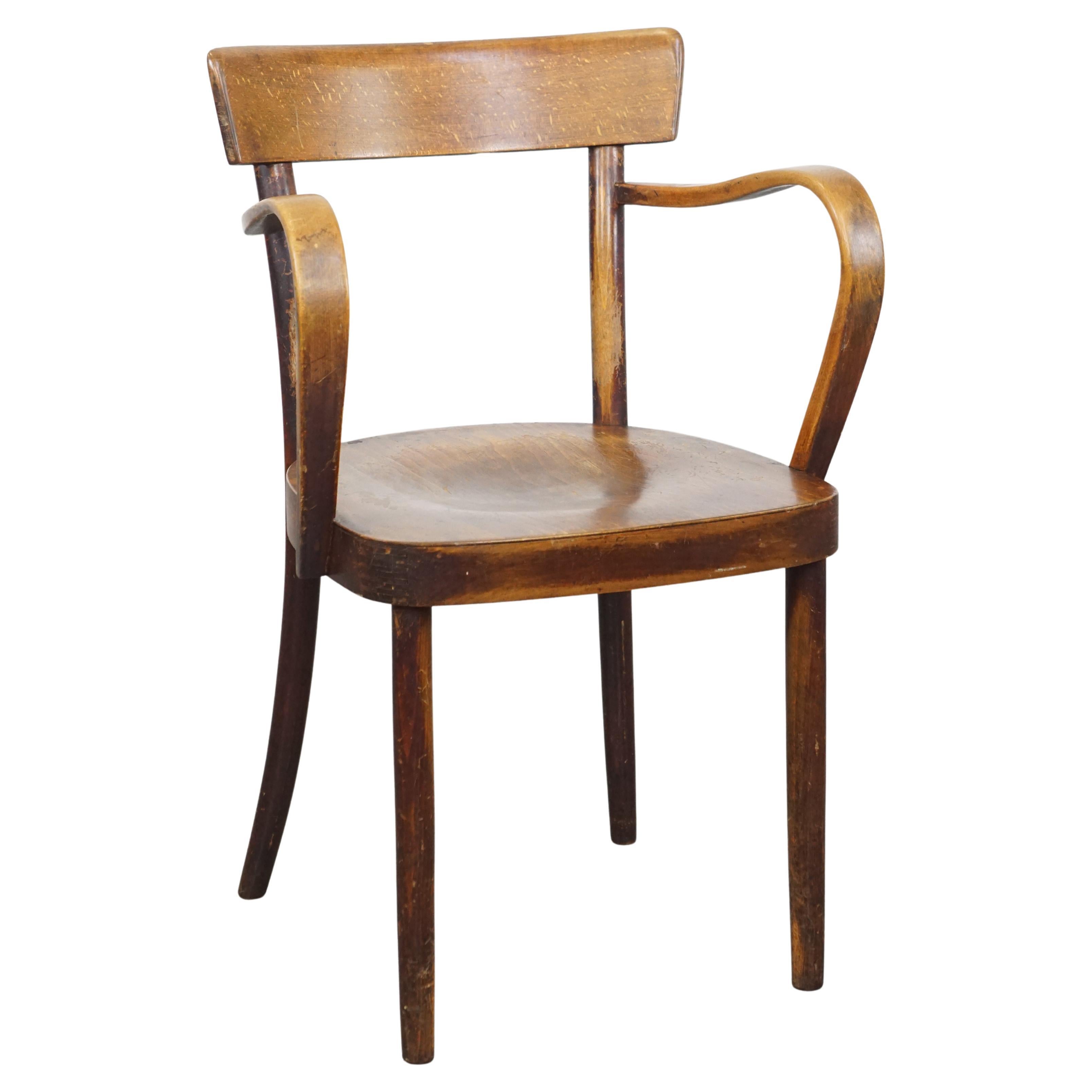 Vintage bentwood Thonet style café/dining room chair from the 1940s