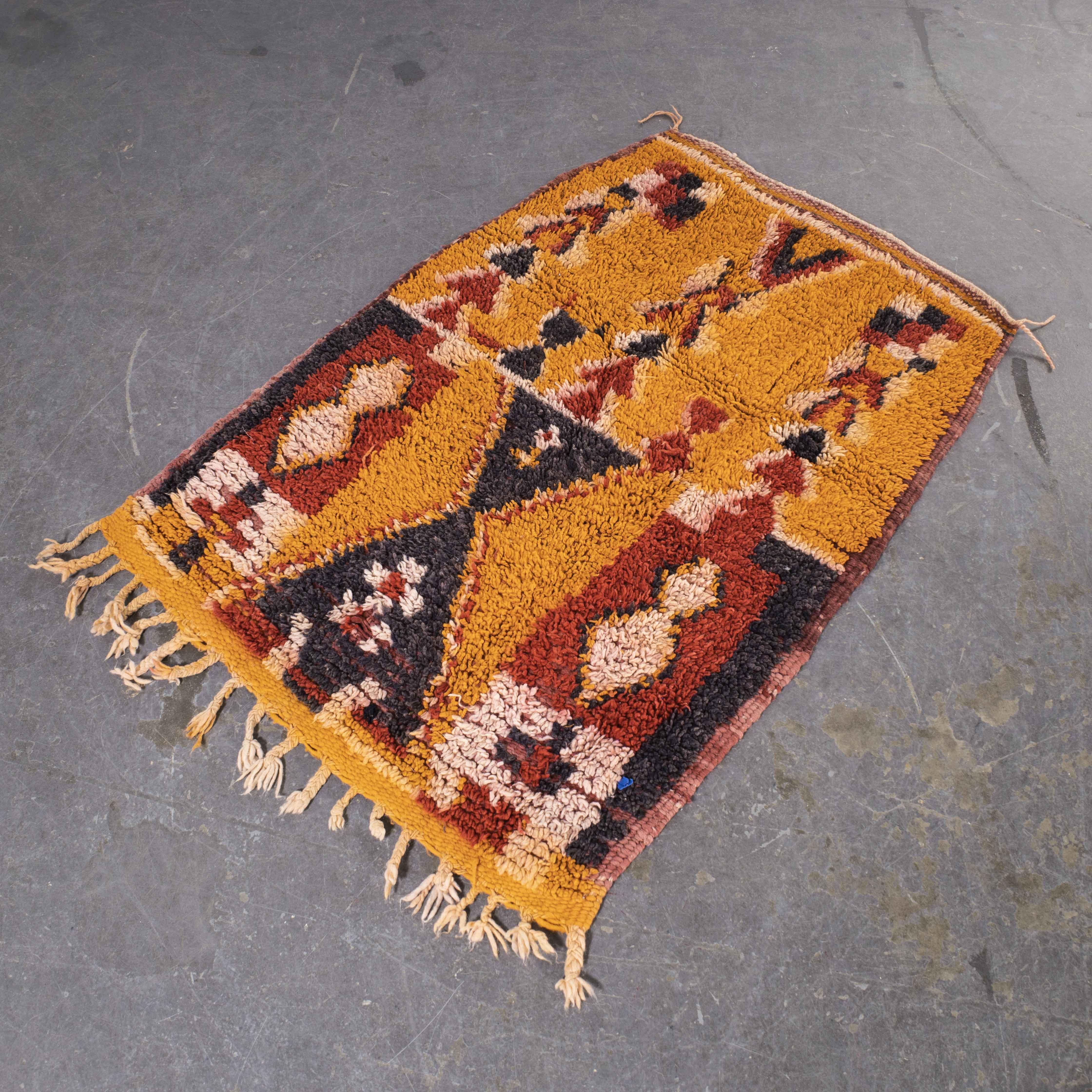 Tappeto Berbero Vintage Azilal Bold Graphic Small in vendita 3