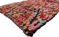 Marokkanischer Berber Beni M'Guild-Teppich mit böhmischem Stil