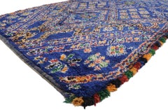 Marokkanischer Berber Beni M'Guild-Teppich mit böhmischem Stammesstil