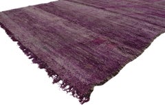 Alfombra Vintage Bereber Beni Mrirt Marroquí de Estilo Bohemio