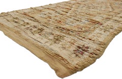 Alfombra Vintage Bereber Boujad Marroquí de Estilo Tribal y Vibraciones Hygge