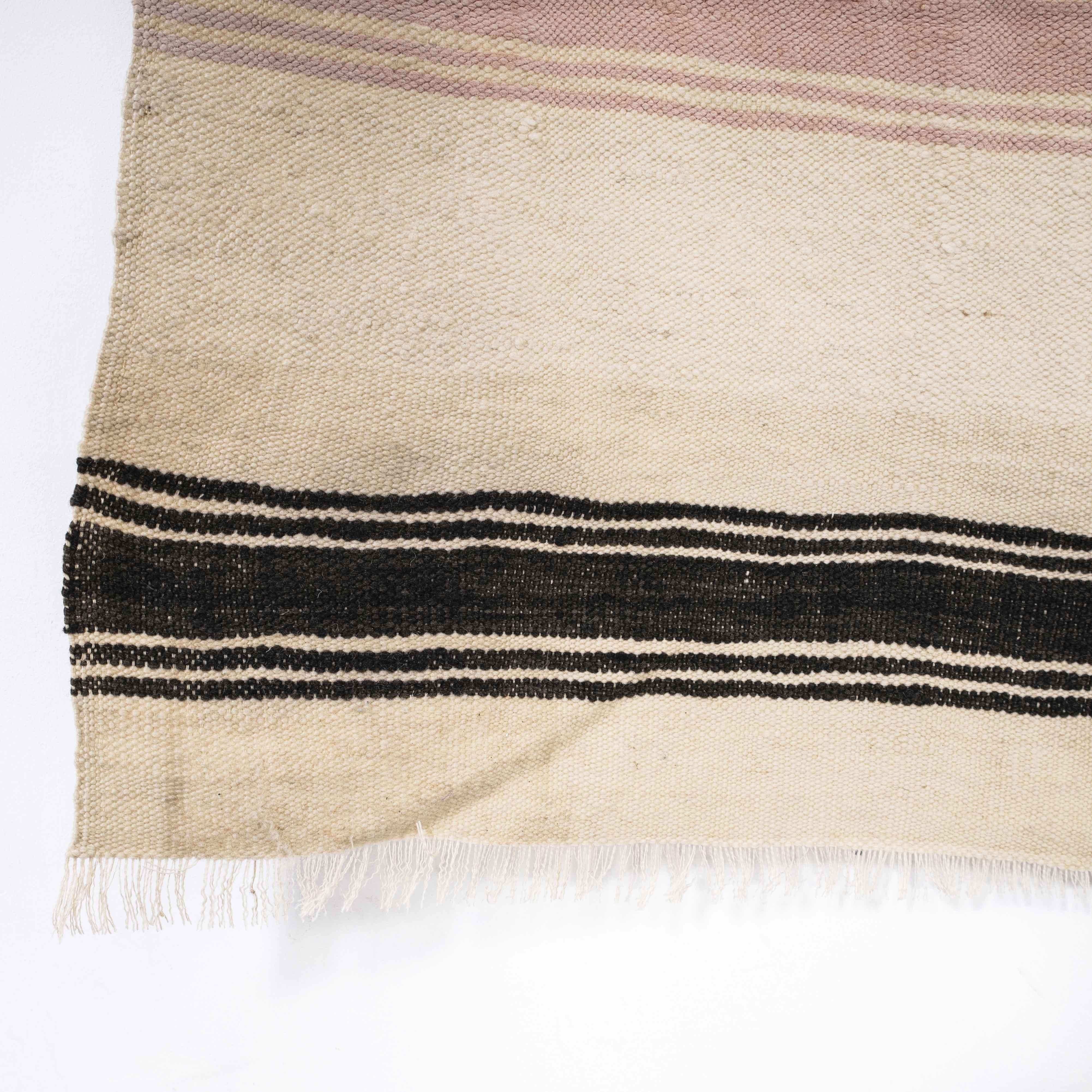 Vintage Berber Gradient Stripe  Hanbel Rug 1