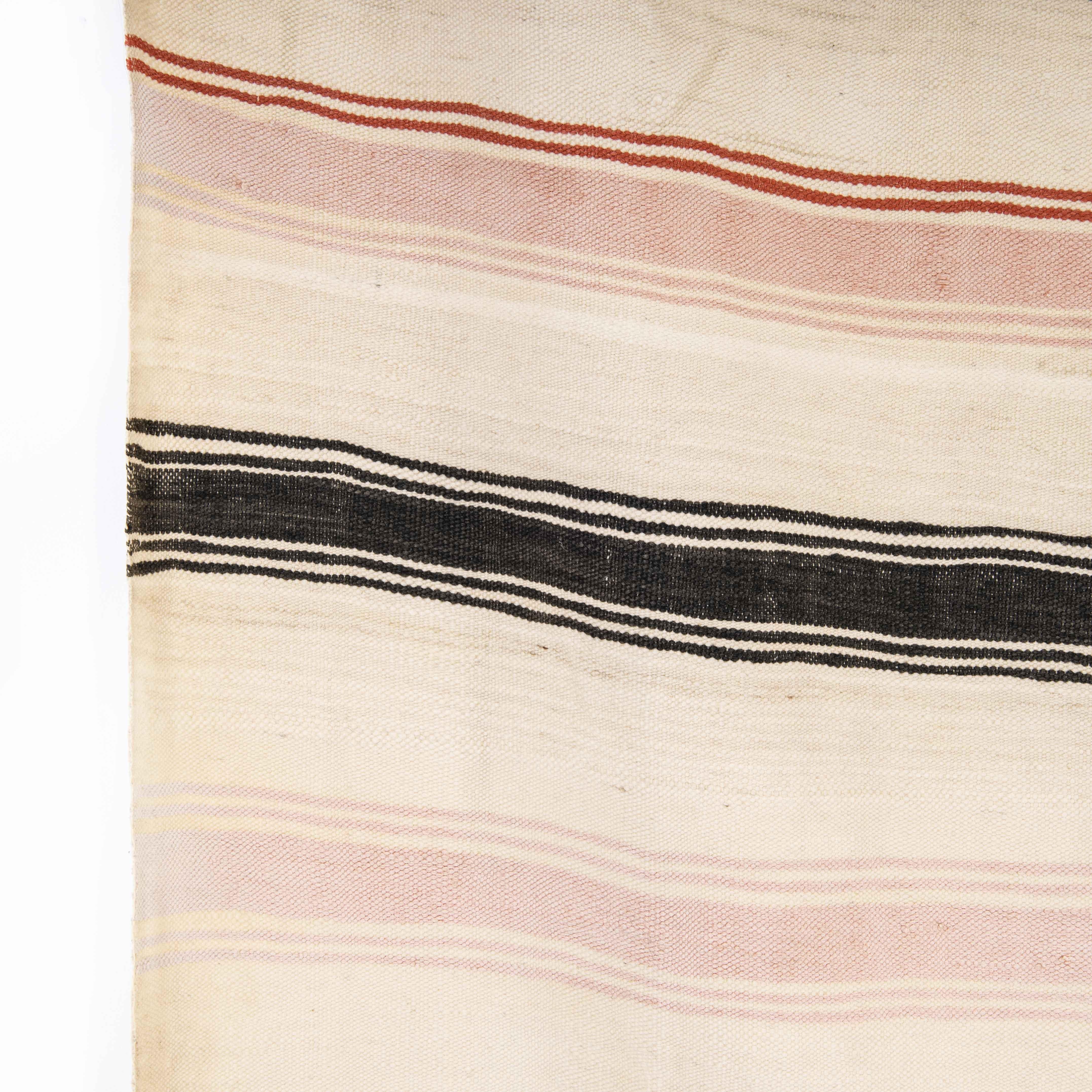 Vintage Berber Gradient Stripe  Hanbel Rug 2