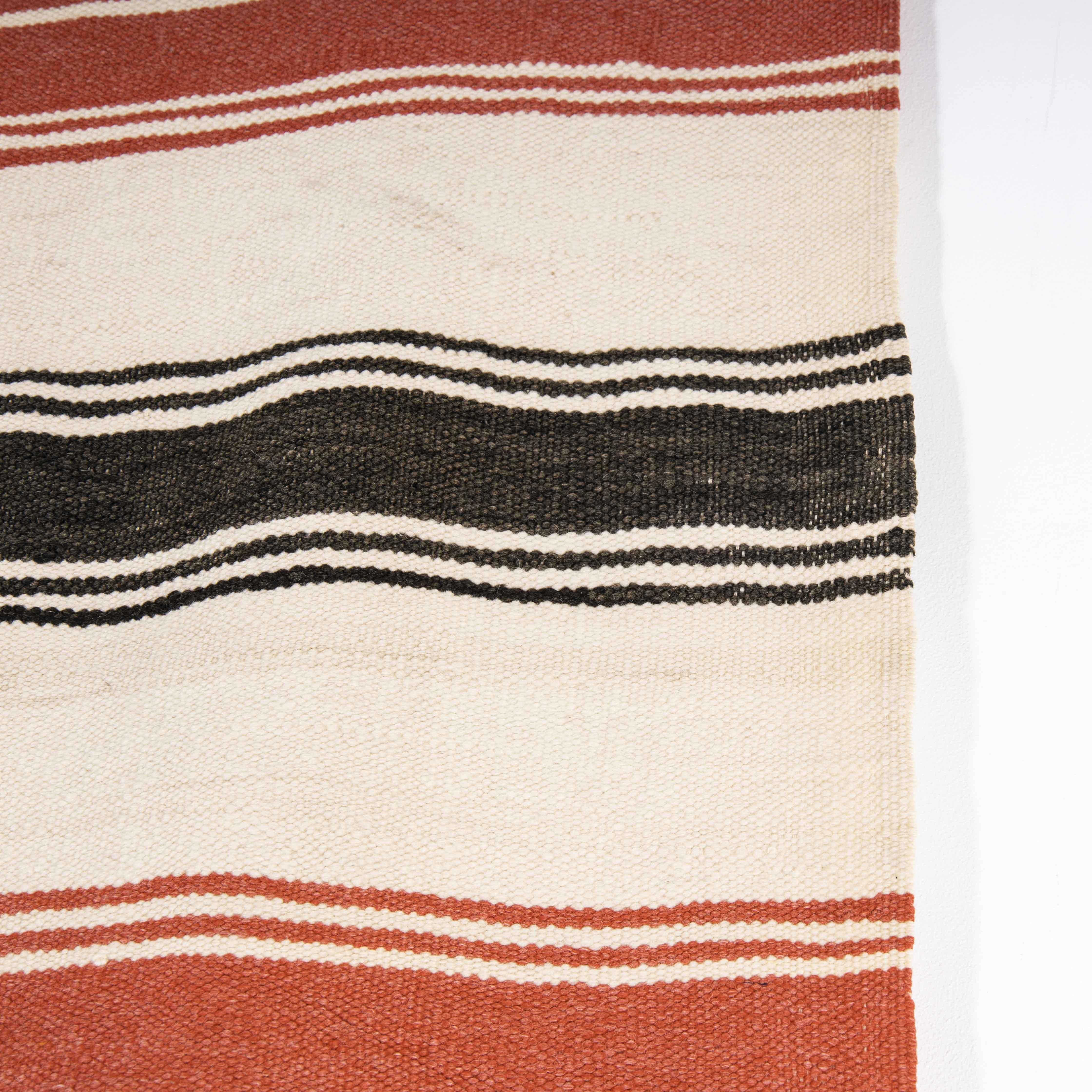Vintage Berber Gradient Stripe  Hanbel Rug 3