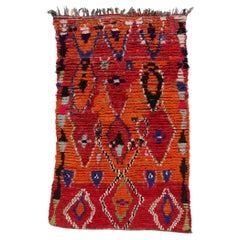 Tapis berbère marocain Azilal, Cozy Boho Chic rencontre l'enchantement tribal