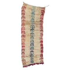 Vintage Berber marokkanischer Azilal-Teppich