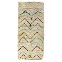 Vintage Berber Moroccan Azilal Rug, Nomadic Charm Meets Natural Elegance