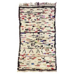 Alfombra Azilal Vintage Bereber Marroquí de Colores