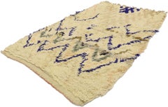 1980's Berber Moroccan Azilal Carpet