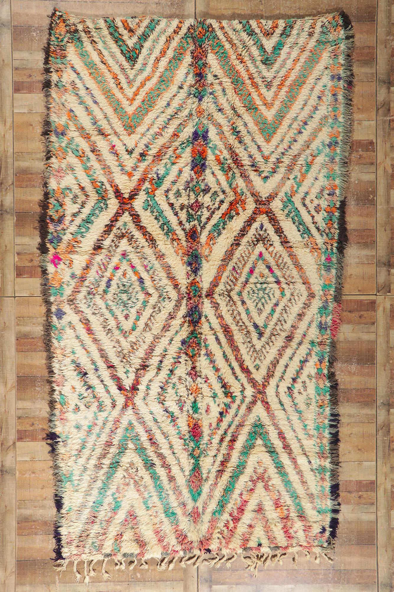 Marokkanischer Beni M'guild-Teppich aus Berber im Angebot 1