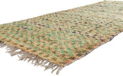 Vintage Berber Moroccan Boucherouite Rag Rug