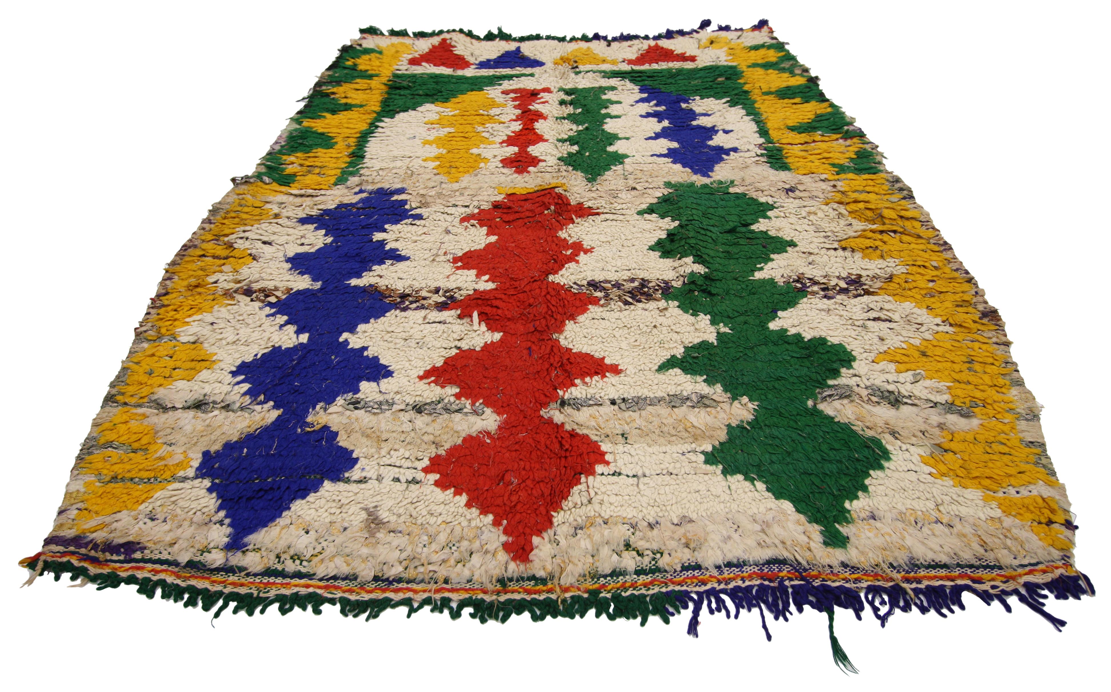 vintage boucherouite rug