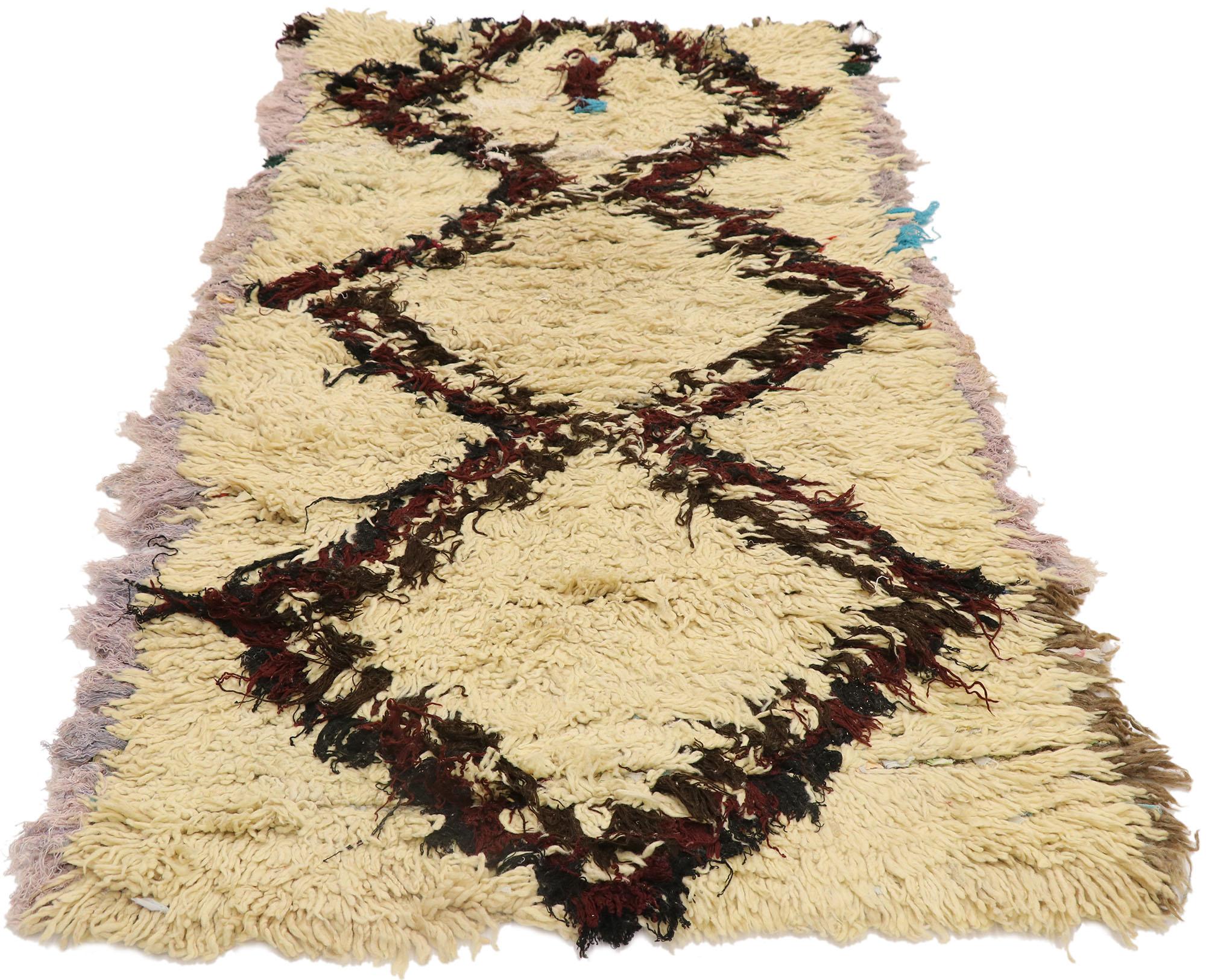 vintage boucherouite rug