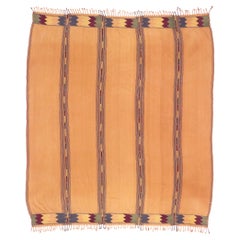 Alfombra Kilim Vintage Bereber Marroquí con Estilo Tribal del Suroeste