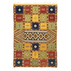 Marokkanischer Souf-Teppich aus Berber Taznakht