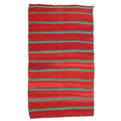 Vintage Berber Moroccan Kilim Rug with Tribal Boho Chic Kilim Rug