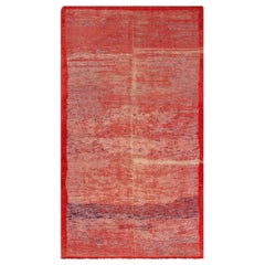 Tappeto berbero marocchino rosso vintage. 6 ft 1 in x 10 ft 9 in